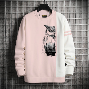 Cotton Fleece Stylish Sweatshirt for Men